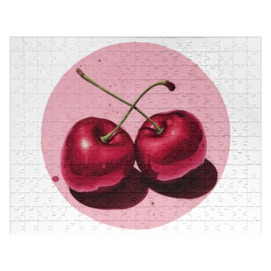 Realistic Cherry Jigsaw Puzzles
