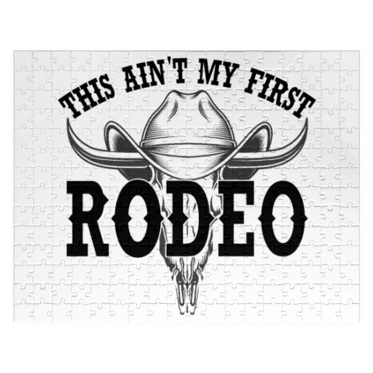 this ain't my first rodeo Jigsaw Puzzles