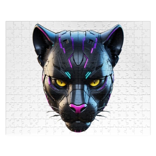 Robot Black Panther Jigsaw Puzzles