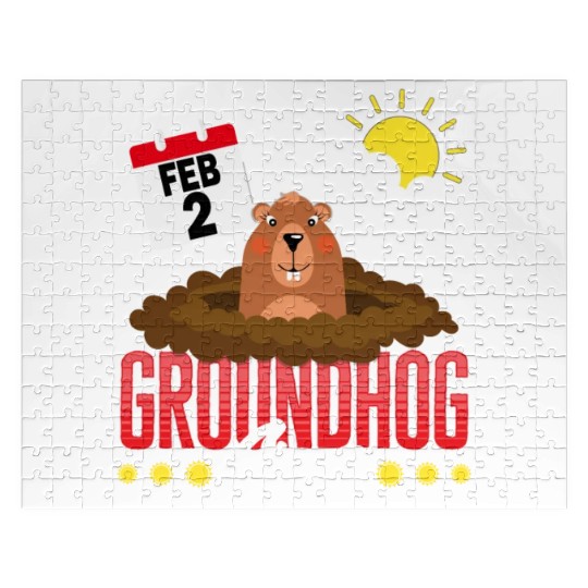 Groundhog Jigsaw Puzzles, Groundhog Crew Predicting Spring