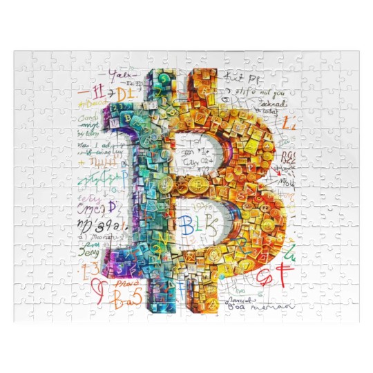 Pi day 3.14 Mathematical Equation Crypto Bitcoin Jigsaw Puzzles