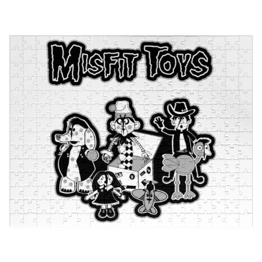 Hardcore Punk Toys Jigsaw Puzzles