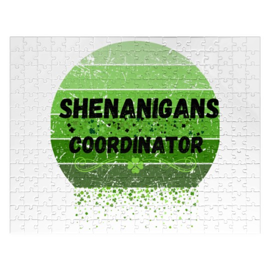 Shenanigans Coordinator for St Patrick's Day Jigsaw Puzzles