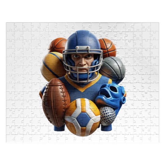 Game Day Champ Representing College Athletics Jigsaw Puzzles