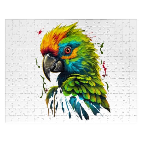 Macaw Parrot for a Bird Lover Animal Lover Jigsaw Puzzles