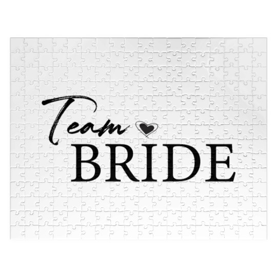 Team Bride, Brides Maid Jigsaw Puzzles