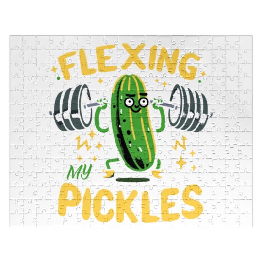 Pickle Lover Funny Pickle Dill pickle Pickled Jigsaw Puzzles