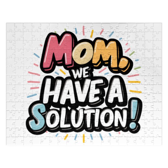 Mom we have a solution! Jigsaw Puzzles