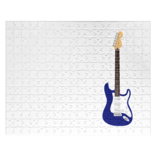 Girls Play Guitar. Get Over It. Female Guitarist Jigsaw Puzzles