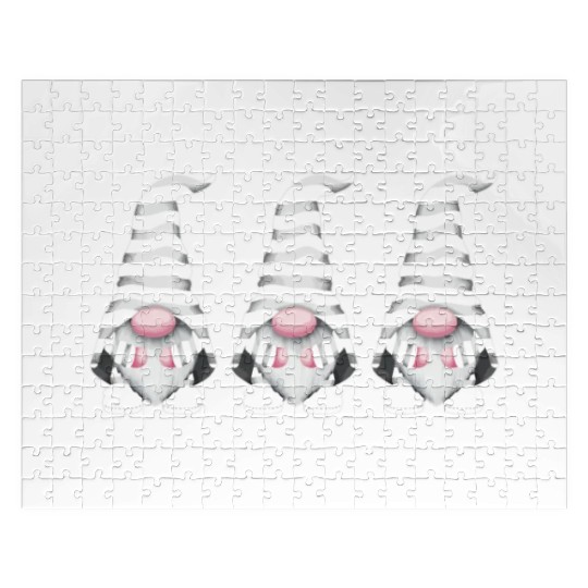 Funny Garden Gnomes Lover Gnomies Jigsaw Puzzles