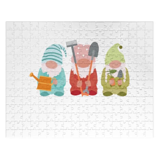 Gnome Leader of the Garden Community Jigsaw Puzzles