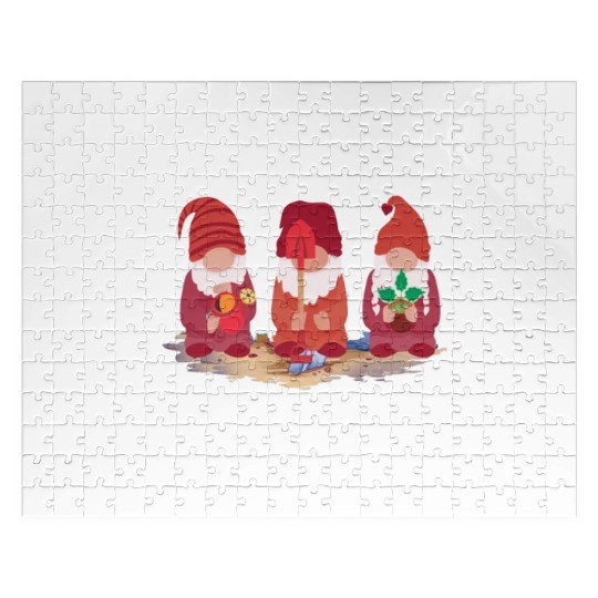Support your local Garden Gangster Gnome Jigsaw Puzzles