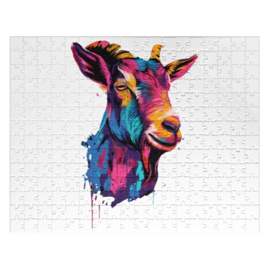 Goat Farmer Gift Jigsaw Puzzles