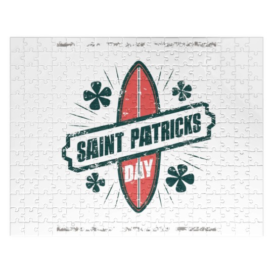 St Patricks Day Jigsaw Puzzles Women - Funny St Patrick's D
