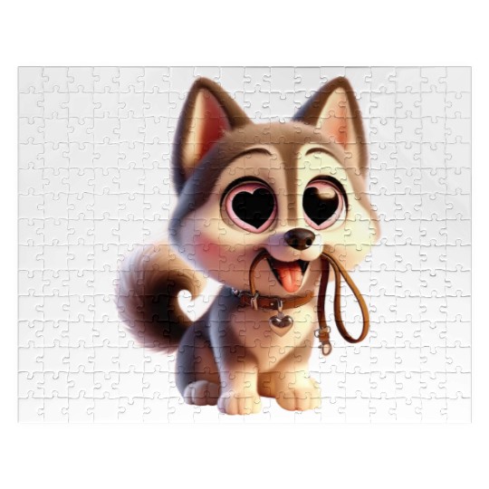 Charming Puppy Love Jigsaw Puzzles