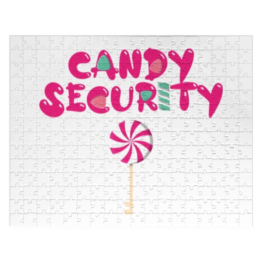 Candy Security Mom Dad Matching Birthday Costume Jigsaw Puzzles