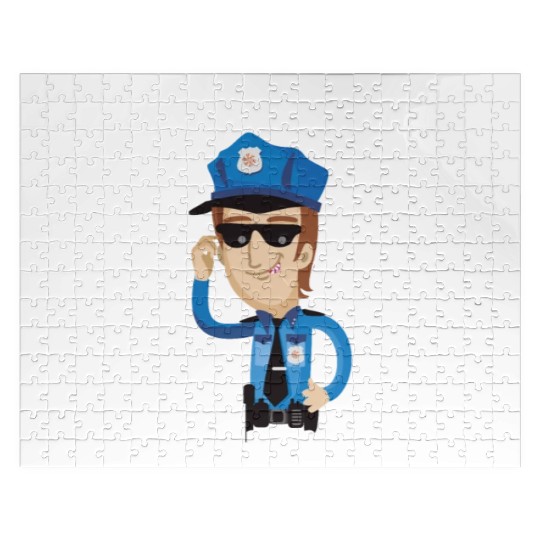 Candy Security Kids Parents Matching Birthday Jigsaw Puzzles