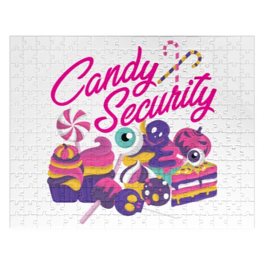 Candy Security Mom Dad Matching Birthday Costume Jigsaw Puzzles