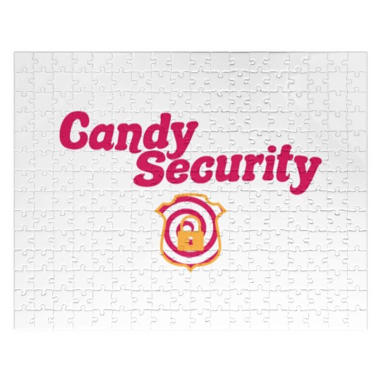 Candy Security Kids Parents Matching Birthday Jigsaw Puzzles