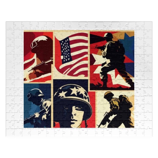 Memorial Day 6 Jigsaw Puzzles