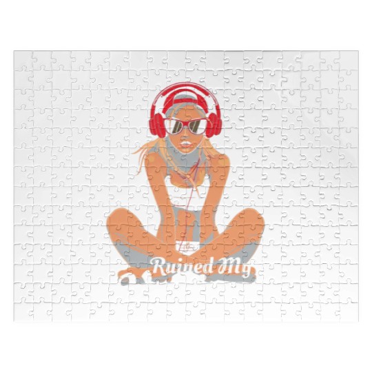 Dubstep Ruined My Vagina Funny Festival Jigsaw Puzzles