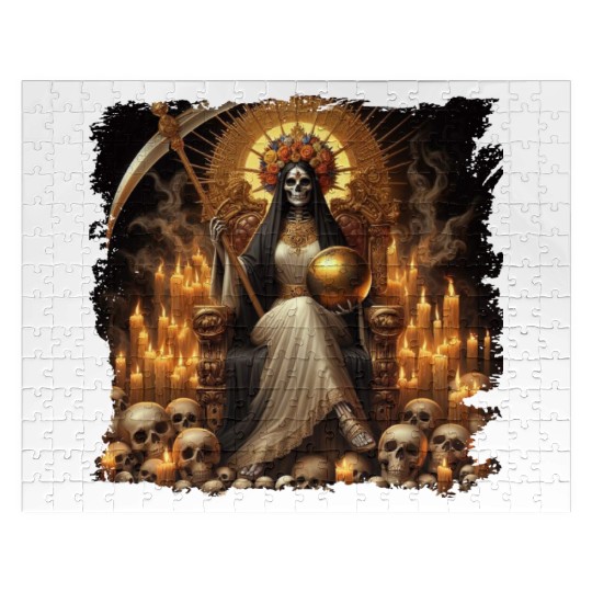 La Santa Muerte Saint Death Jigsaw Puzzles