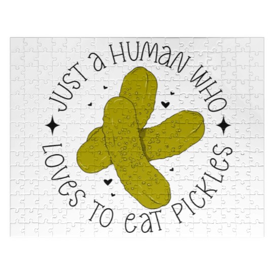 Funny Cute Pickle for Pickle Lover Gift ideas Jigsaw Puzzles