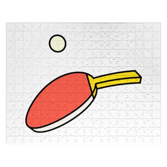 Ping Pong - Paddle & Ball Jigsaw Puzzles