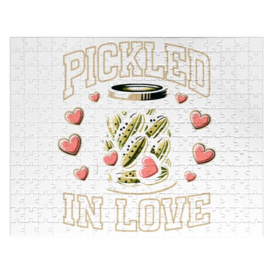 Pickle Lover Funny Pickle Dill pickle Pickled Jigsaw Puzzles