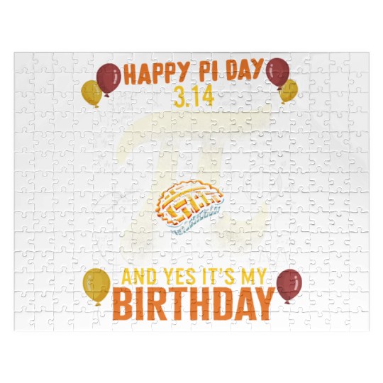 Happy Pi Day Jigsaw Puzzles, 3.14 And Yes Its My Birthday