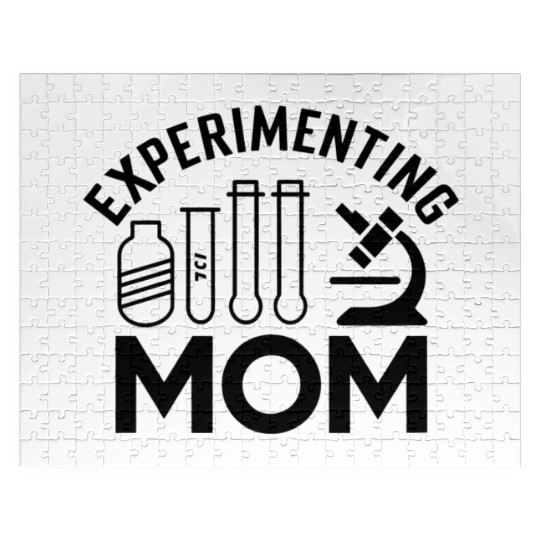 Experimenting Mom, happy mother's day Jigsaw Puzzles