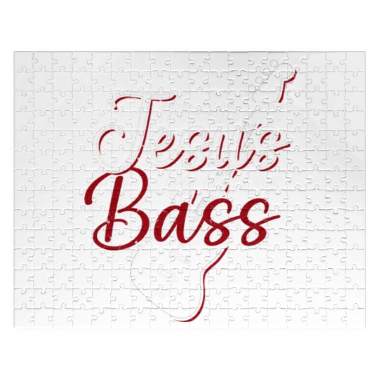 Bass Guitar Player Christian Bassist Jigsaw Puzzles