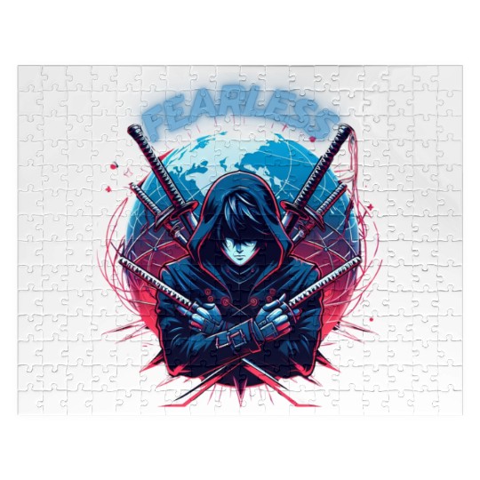 fearless assasin Jigsaw Puzzles