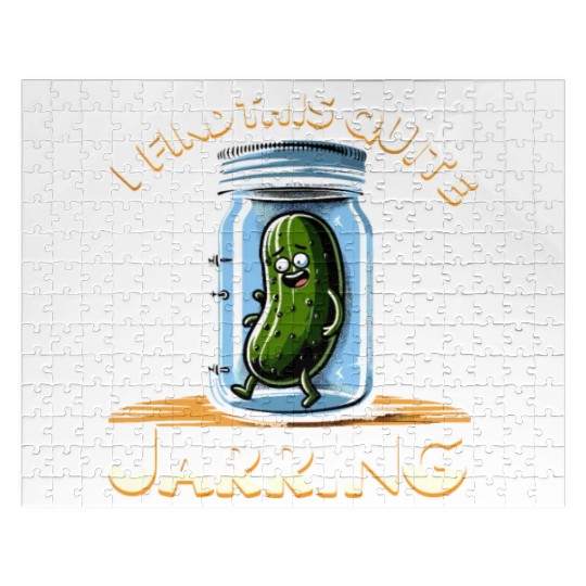 Pickle Lover Funny Pickle Dill pickle Pickled Jigsaw Puzzles