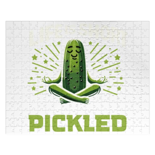 Pickle Lover Funny Pickle Dill pickle Pickled Jigsaw Puzzles