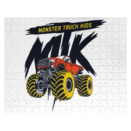 monster trucks kids Jigsaw Puzzles
