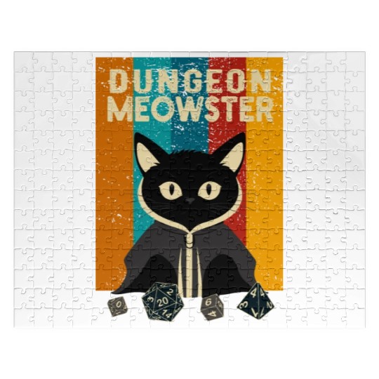 Dungeon Meowster Jigsaw Puzzles