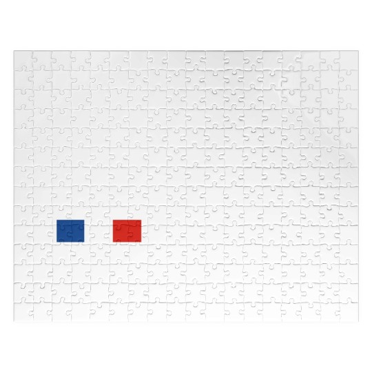 Mont blanc chamonix french alps Alien on snowboard Jigsaw Puzzles