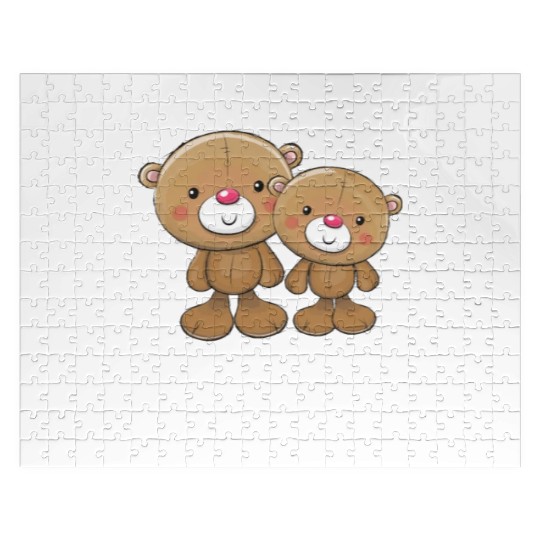 I'm Going To Be A Big Brother 2025 Teddy Bear Jigsaw Puzzles