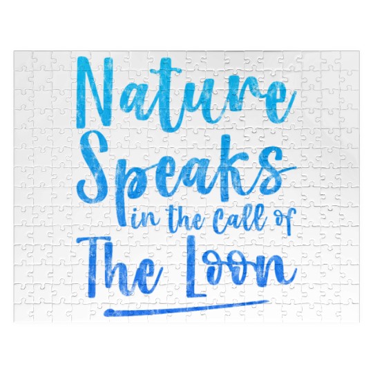 Nature Speaks In The Call Of The Loon 3 Jigsaw Puzzles