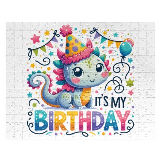 Its My Birthday Sweet Birthday Dragon Jigsaw Puzzles
