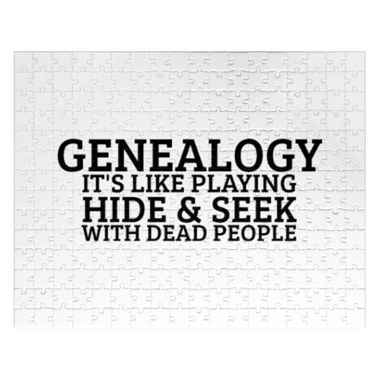 Genealogy Genealogist Ancestry Lineage Genealogy Jigsaw Puzzles