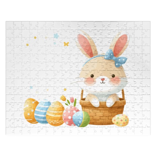 Happy Easter design Jigsaw Puzzles