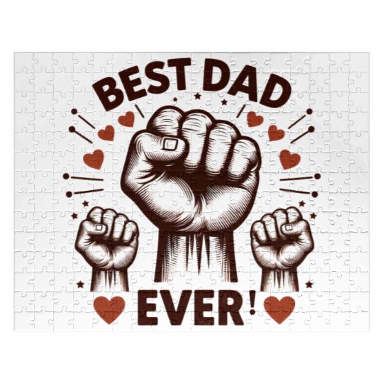 Best Dad Ever Jigsaw Puzzles