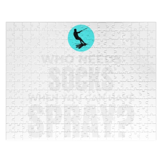 Barefoot Water Skiing Extreme Sports Barefooting Jigsaw Puzzles