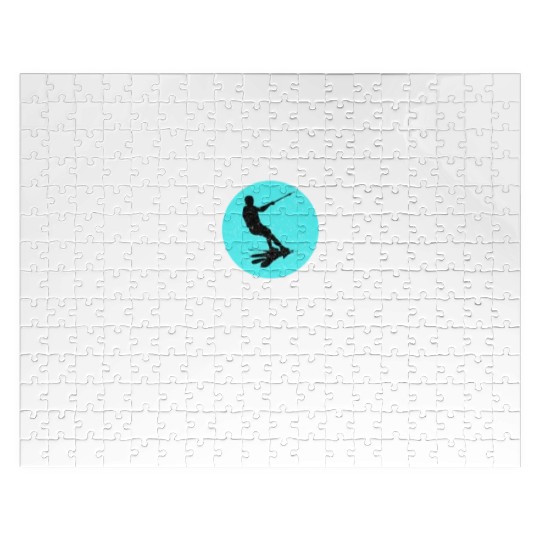 Barefoot Water Skiing Extreme Sports Barefooting Jigsaw Puzzles