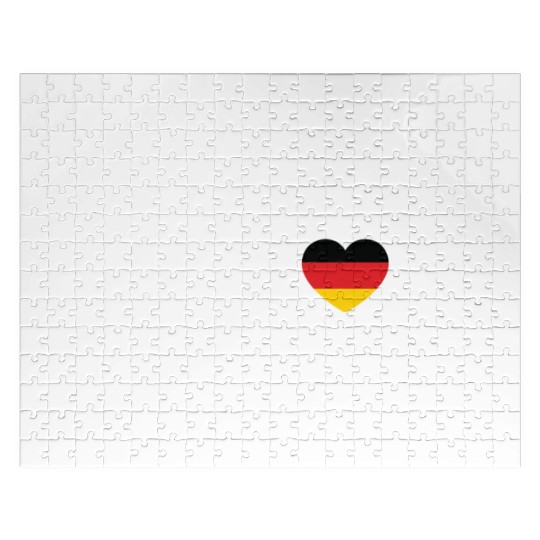 Germany - heartbeat, pulse, heart line, ECG Jigsaw Puzzles
