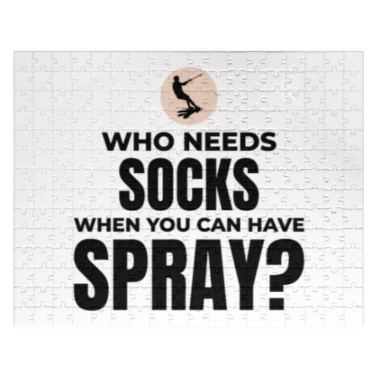 Barefoot Water Skiing Extreme Sports Barefooting Jigsaw Puzzles