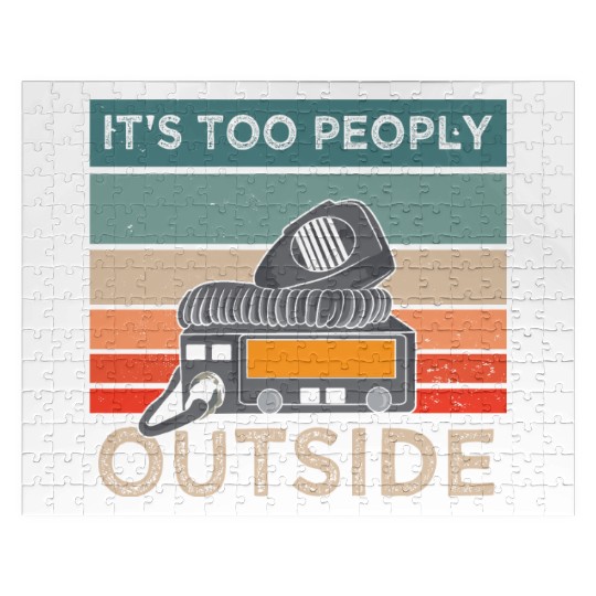 Funny Ham Radio Operator Amateur Jigsaw Puzzles