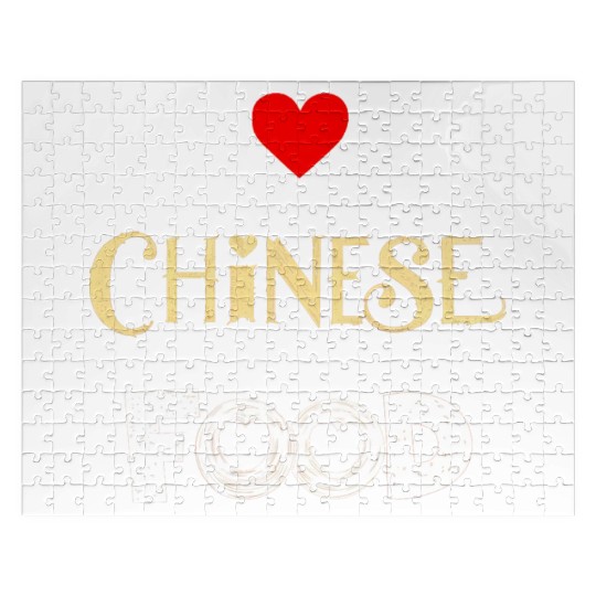 I Love Chinese Food Jigsaw Puzzles